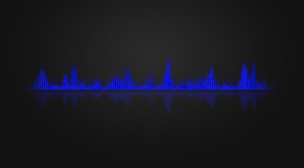 Music Equalizer Minimal Wallpaper 1080x2244 Resolution