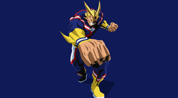 My Hero Academia All Might Wallpaper 800x2600 Resolution