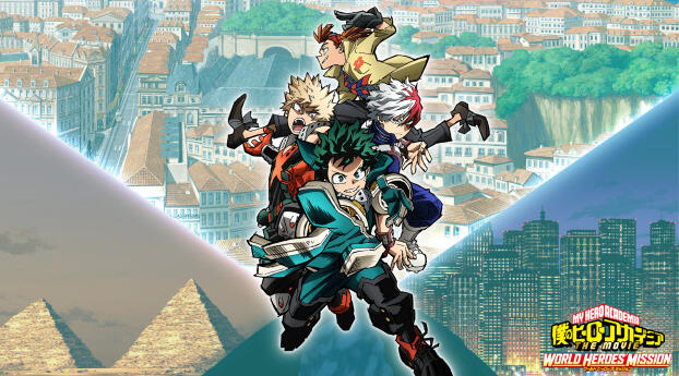 My Hero Academia HD Official 2022 Wallpaper 1440x3160 Resolution