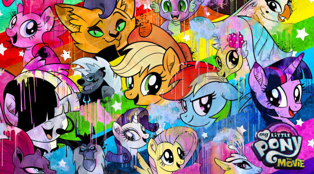 My Little Pony Movie 2017 Wallpaper 1920x1080 Resolution