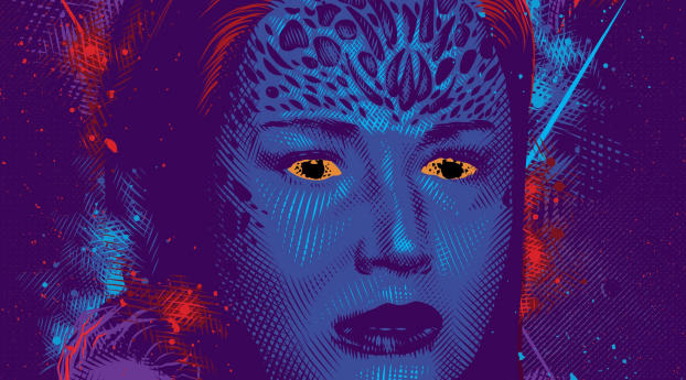 Mystique Jennifer Lawrence Dark Phoenix Wallpaper 1440x2880 Resolution