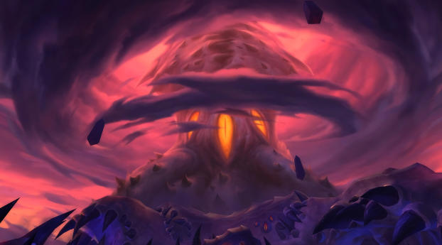 N'Zoth in Warcraft Wallpaper 1080x2246 Resolution