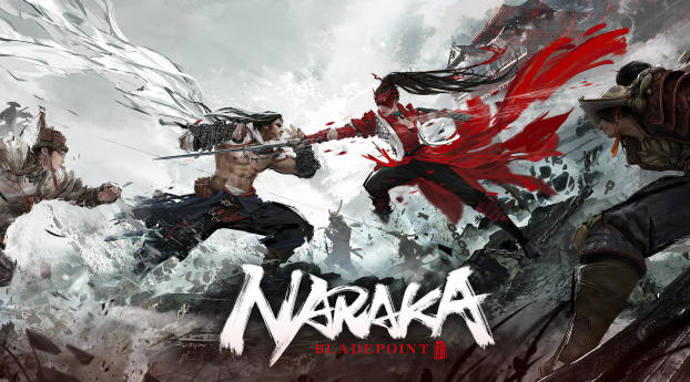 Naraka Bladepoint Poster Wallpaper 1080x2240 Resolution