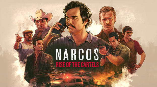 Narcos HD Poster Wallpaper 720x1500 Resolution
