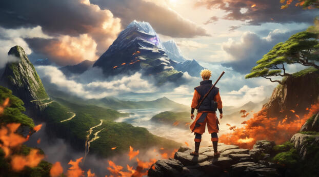 Naruto Hidden Valley Adventure Wallpaper