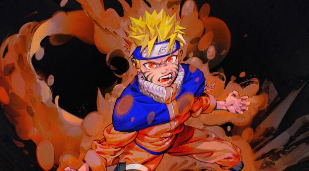 Naruto Uzumaki Illustration 2023 Wallpaper 720x1570 Resolution