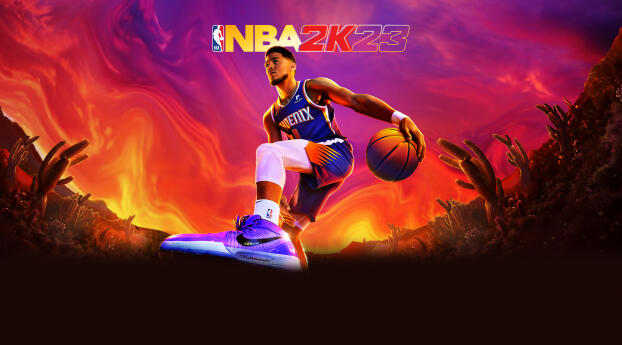 NBA 2K 2023 Gaming Poster Wallpaper