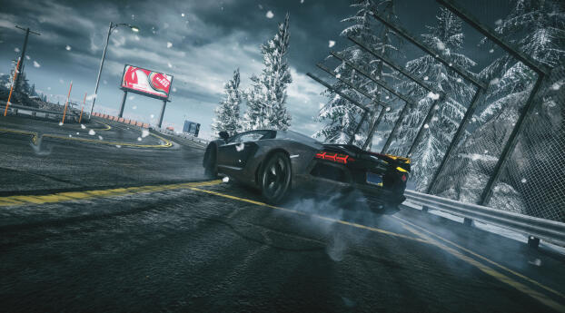 Need For Speed Rivals 4K Wallpaper 480x854 Resolution