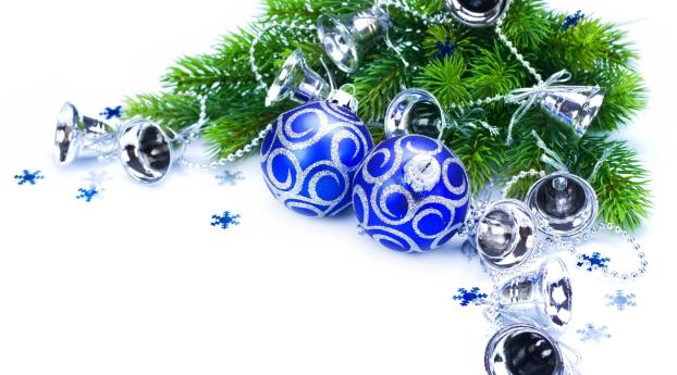 needles, branches, christmas decorations Wallpaper 1440x3200 Resolution