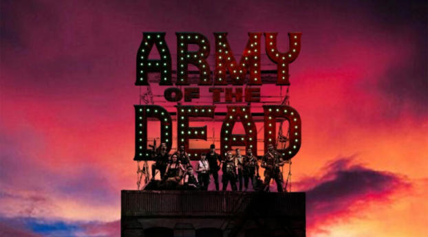Netflix Army of the Dead Wallpaper 640x240 Resolution