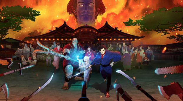 Netflix Bright Samurai Soul Wallpaper 1024x500 Resolution