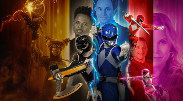 Netflix Mighty Morphin Power Rangers Once & Always Wallpaper 1080x2636 Resolution