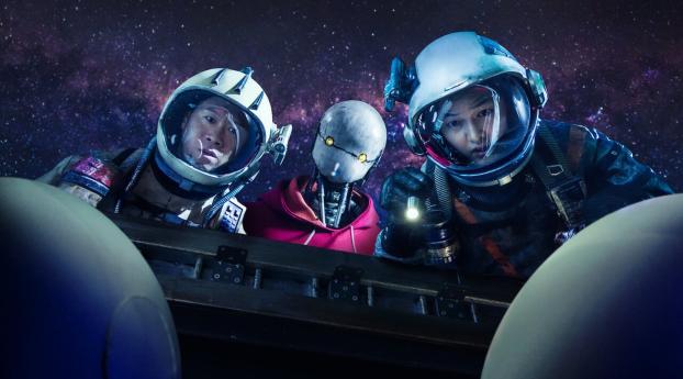 Netflix Space Sweepers Wallpaper 720x1440 Resolution
