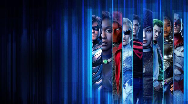 Netflix Titans Season 4 Wallpaper 1440x3040 Resolution
