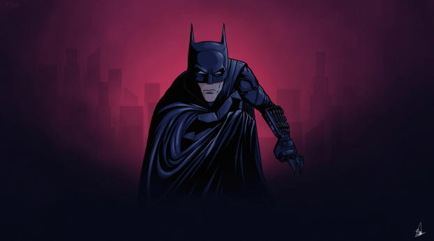 New Batman 2021 Digital Art Wallpaper
