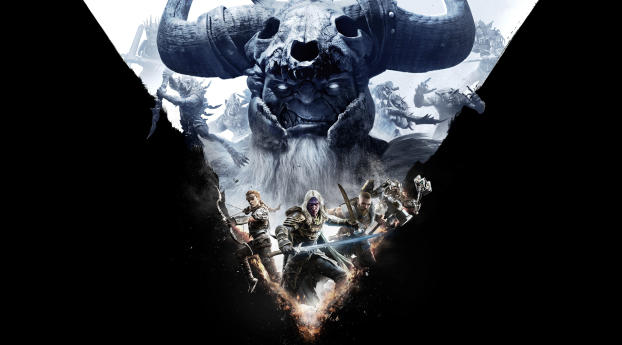 New Dungeons & Dragons: Dark Alliance 4k Wallpaper 720x1560 Resolution