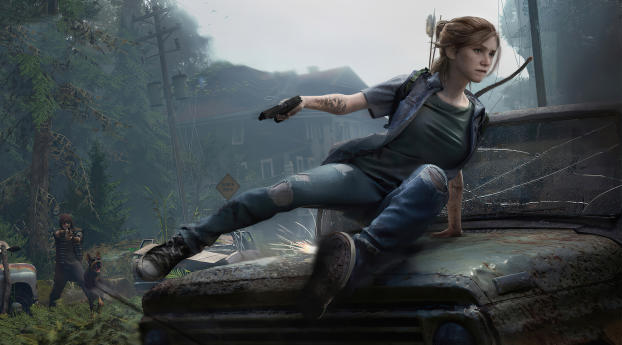 New Ellie The Last of Us 2 Wallpaper
