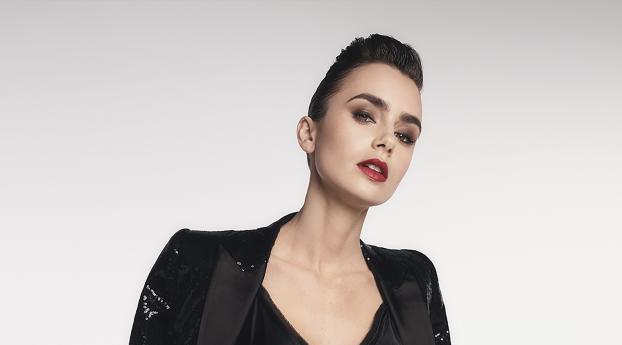 New Lily Collins 2021 Actress Wallpaper 1080x2520 Resolution