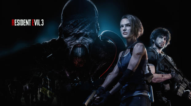 New Resident Evil 3 2020 4K Wallpaper 1080x2220 Resolution