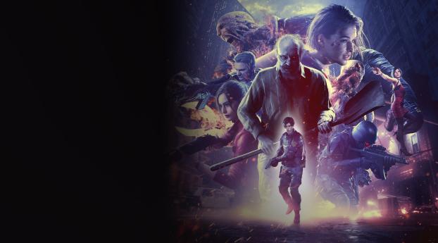 New Resident Evil Re:Verse 2021 Wallpaper 500x700 Resolution