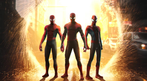 New Spider Verse Digital Art 2020 Wallpaper