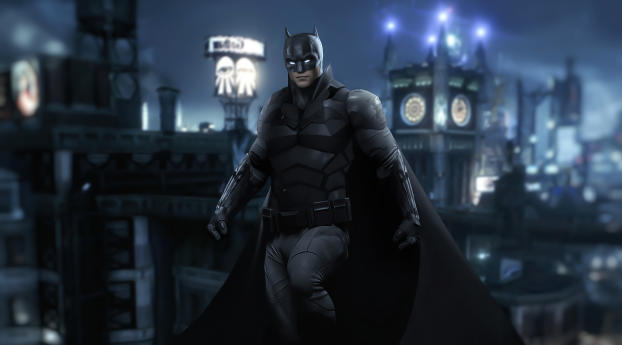 New The Batman 4k 2021 Wallpaper 1600x600 Resolution