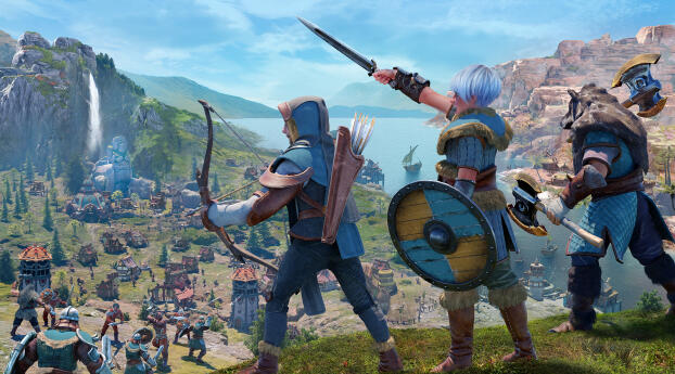 New The Settlers 2022 Wallpaper 1420x1020 Resolution
