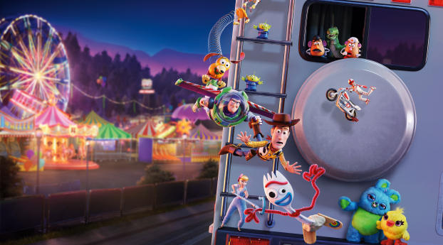 New Toy Story 4 Poster Wallpaper 320x200 Resolution
