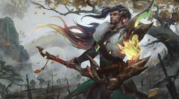 New Yasuo Cool League Of Legends Wallpaper