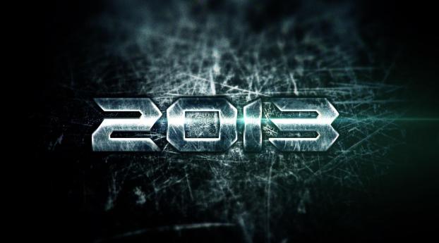new year, date, numbers Wallpaper 1280x720 Resolution