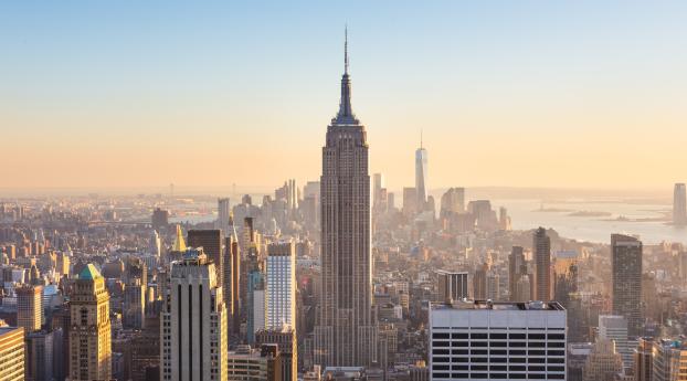 New York City Buildings At Day Sunlight Wallpaper 800x600 Resolution