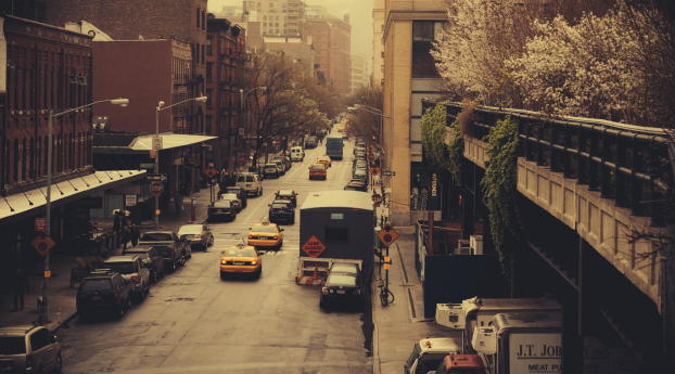 new york city, usa, street Wallpaper 480x854 Resolution