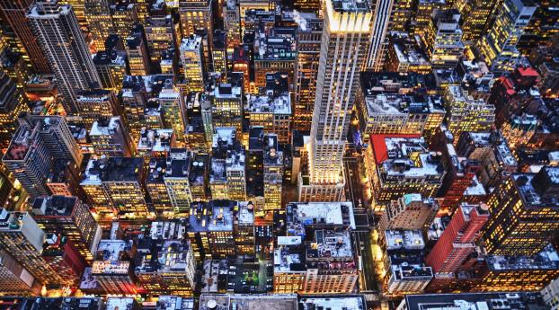 new york, skyscrapers, buildings Wallpaper 320x568 Resolution