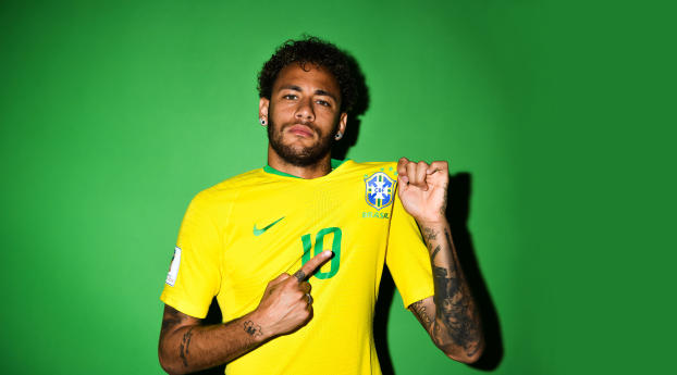 Neymar 2018 Wallpaper 3840x2400 Resolution