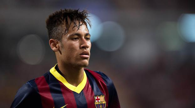 neymar, brazilian footballer, barcelona Wallpaper 1400x900 Resolution