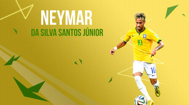 Neymar HD Wallpaper 1366x768 Resolution