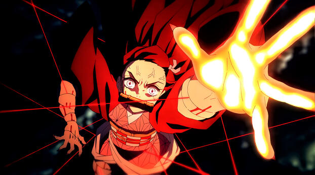 Nezuko Kamado HD Demon Slayer: Kimetsu no Yaiba Cool Wallpaper 1080x2244 Resolution