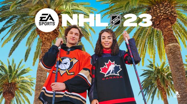NHL 23 New Gaming 2022 Wallpaper 1333x768 Resolution