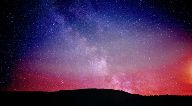 Night Sky Constellations Wallpaper 1280x800 Resolution
