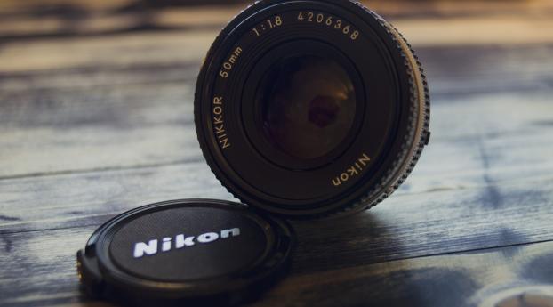 nikon, lens, focus Wallpaper 320x568 Resolution
