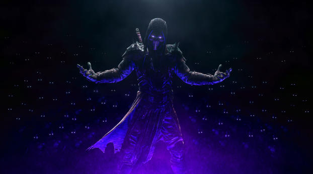 Noob Saibot Mortal Kombat 8K Wallpaper 512x512 Resolution