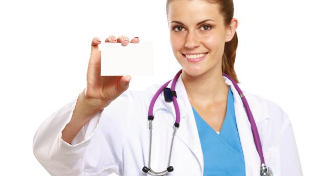 nurse, contacts, business card Wallpaper