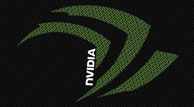 nvidia, brand, logo Wallpaper