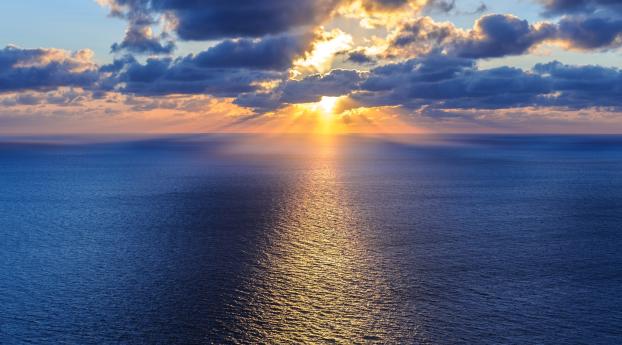ocean, sea, horizon Wallpaper 1440x900 Resolution
