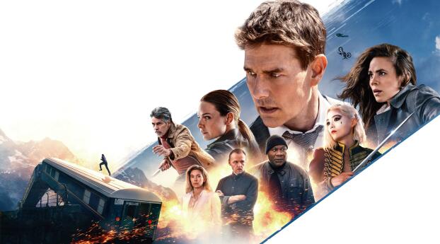 Official 4K Mission Impossible Dead Reckoning Poster Wallpaper 700x3000 Resolution