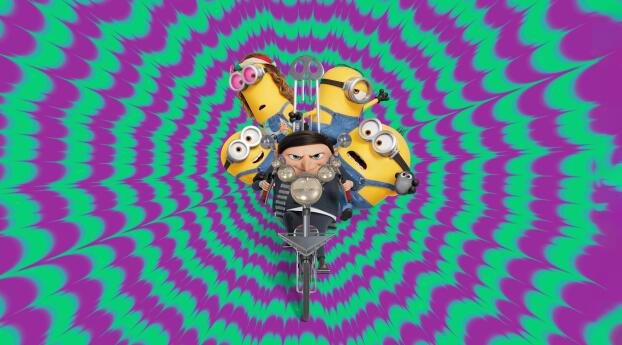 Official Minions The Rise Of Gru 4K Movie Wallpaper 400x440 Resolution