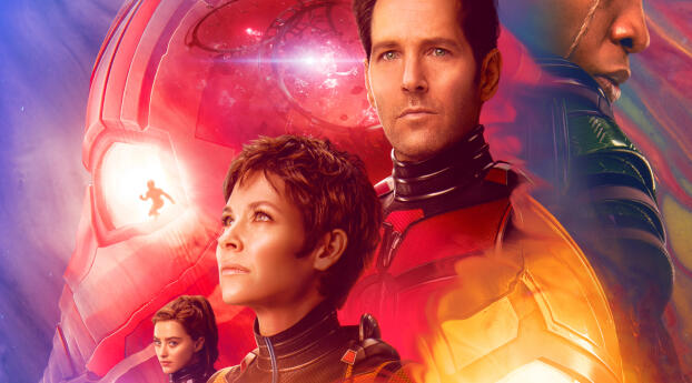 Official Poster of Ant-Man and The Wasp Quantumania HD Wallpaper 2160x3840 Resolution