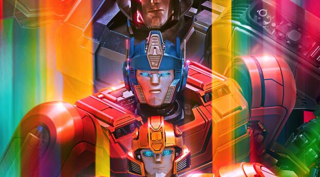 Official Poster of Transformers One Wallpaper