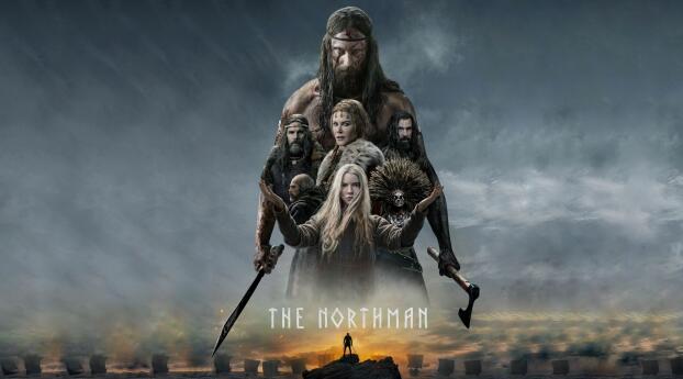 Official The Northman Movie Poster Wallpaper 768x1024 Resolution