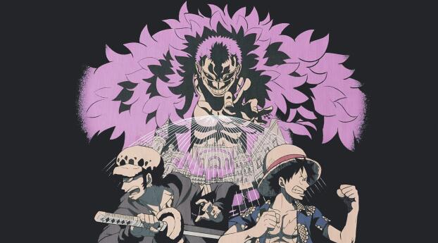 One Piece 4K Epic Clash Wallpaper